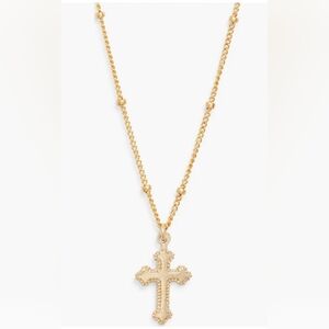 Set & Stones Archie Cross Pendant NecklaceSet & Stones